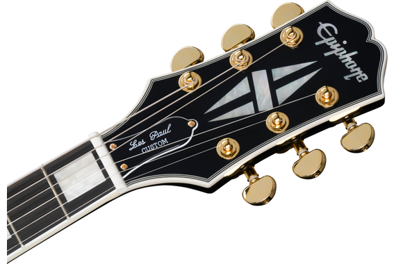 Epiphone Les Paul Custom Ebony image 6