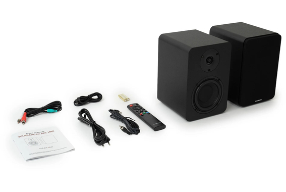 Vulkkano A4 ARC MkII Diffusori Attivi Neri image 6