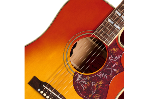 Epiphone Hummingbird Standard EC Cherry Sunburst image 6