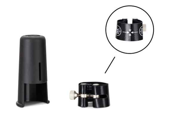 Classic Cantabile CL-20 Winds Clarinetto in Si?, Sistema Tedesco, Legno Massello Set ESM image 6