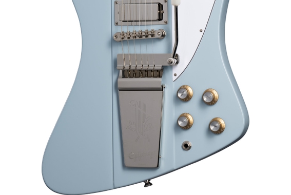 Epiphone 1963 Firebird V Frost Blue image 6