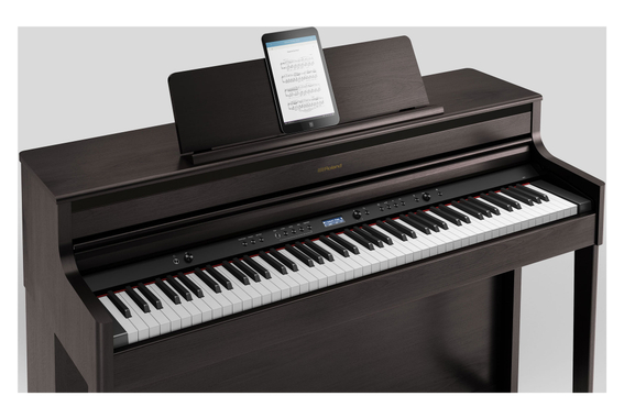 Roland HP704-DR Digitalpiano Donker Rozenhout image 6