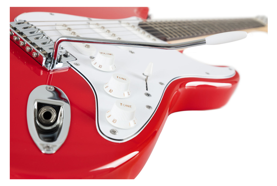 Shaman Element Series STX-100R E-Gitarre rot  - Retoure (Zustand: sehr gut) image 6