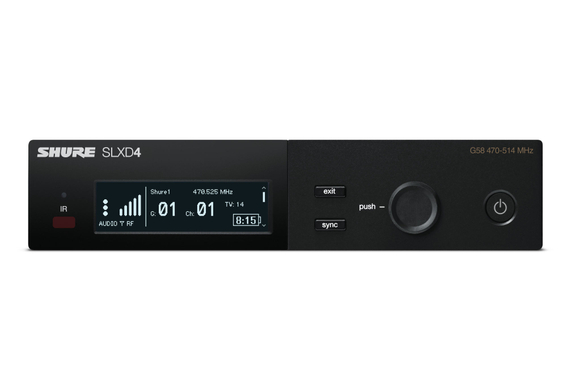 Shure SLXD14E/DL4B-S50 Duraplex Lavalier Sistema Inalámbrico image 6