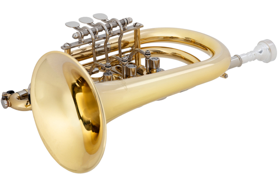 Lechgold BCR-26L Cornetto Bb A Valvole Rotanti image 6