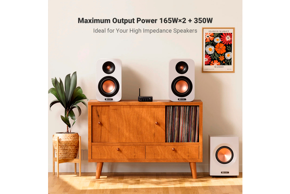 Fosi Audio BT30D Pro 2.1 Verstärker  - Retoure (Zustand: sehr gut) image 6