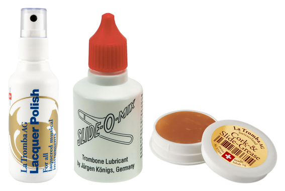 Lechgold QP-20GL Trombone Quart en Laiton Doré Deluxe Set image 6