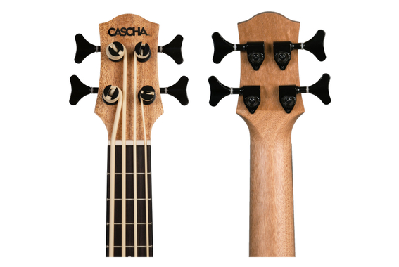 Cascha Bass Mahogany Ukulele image 6