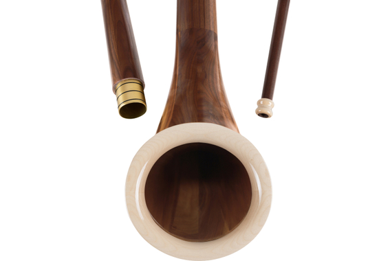 Lechgold Alphorn Noten F 360 cm 3-delig Set incl. Bb-handbuis image 6
