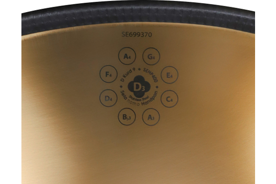 Sela SEHP400 Nomo Handpan D Kurd 9 Edelstahl image 6