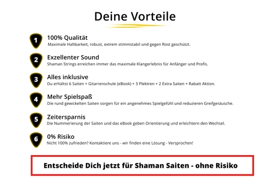 Shaman Acoustic Cordes pour Guitare Western incl. 2 Cordes de Rechange et 3 Médiators Set de 10x image 6