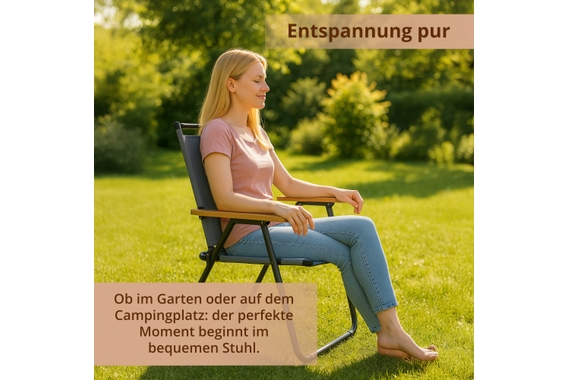 Stagecaptain CSH-67 Set Di 4 Sedie Pieghevoli Da Campeggio image 6