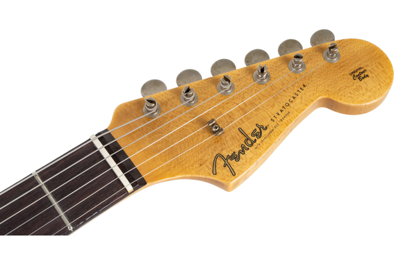 Fender Custom Shop 1959 Stratocaster Journeyman Super Faded Aged Chocolate 3-Color-Sunburst image 6