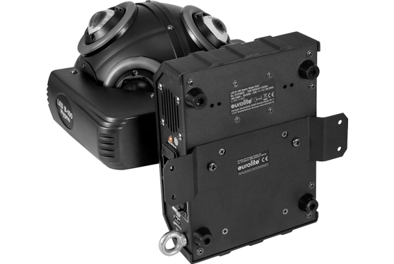 Eurolite LED B-100 Hypno Single Ball Moving Head Case Set image 6
