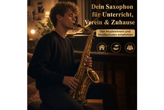 Classic Cantabile AS-450 Eb-Altsaxophon  - Retoure (Zustand: sehr gut) image 6