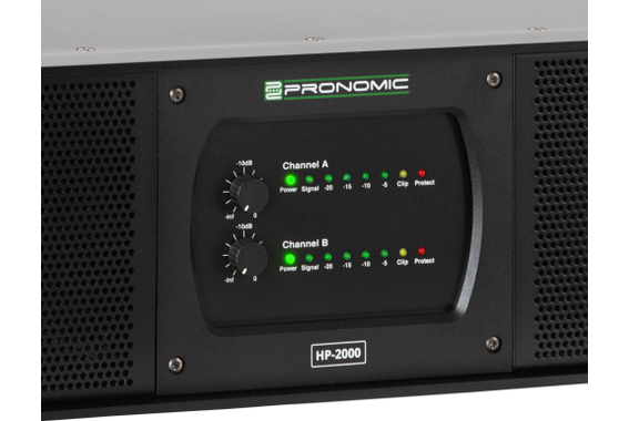 Pronomic HP-2000 Endstufe 2x 3000 Watt  - Retoure (Zustand: gut) image 6