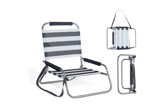 Stagecaptain CS-51 Chaise Pliante De Plage Avec Sangle D’Épaule image 6