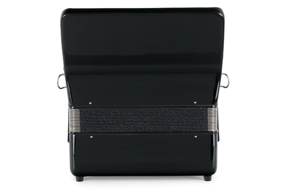 Classic Cantabile 48 Bass Akkordeon "Secondo V" Schwarz  - Retoure (Zustand: gut) image 6