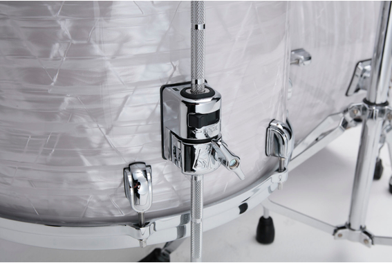Tama WBR34CZS-WP Starclassic Walnut/Birch Duracover Wrap White Pearl + Snare Drum image 6