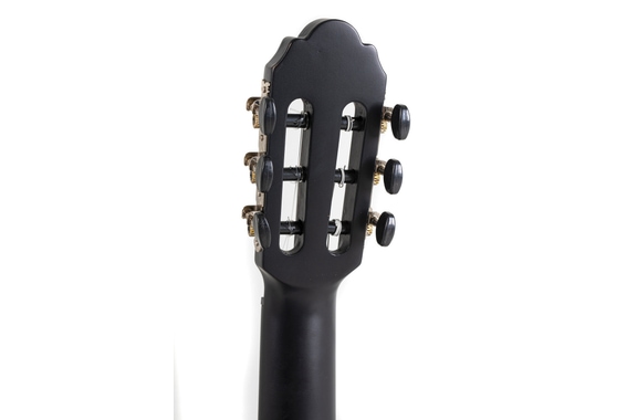 GEWA Student Elektro 4/4 Konzertgitarre Schwarz  - Retoure (Zustand: gut) image 6