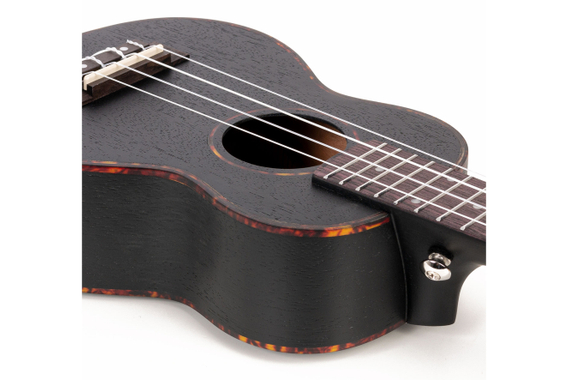 Cascha Premium Mahogany Sopran Ukulele Set Noir image 6