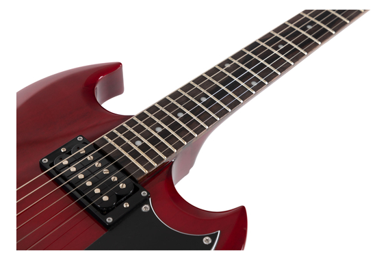 Shaman Element Series DCX-100R E-Gitarre dunkelrot  - Retoure (Zustand: sehr gut) image 6