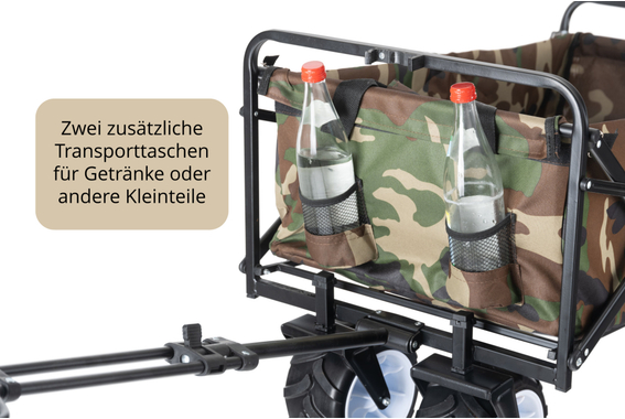 Stagecaptain BW-907 CA Bollycart Carrello Pieghevole Senza Tetto Camouflage image 6