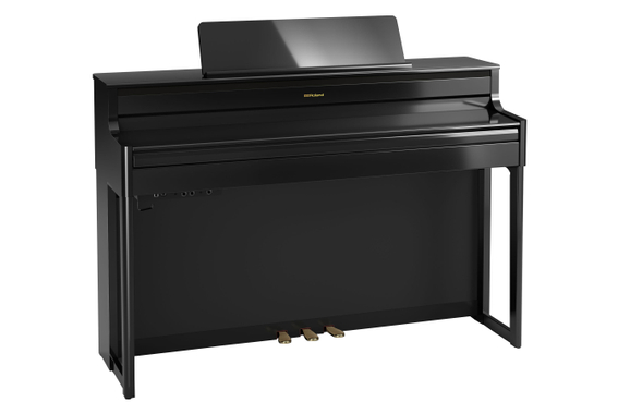 Roland HP704-PE Digitalpiano Set Zwart Hoogglans Set image 6