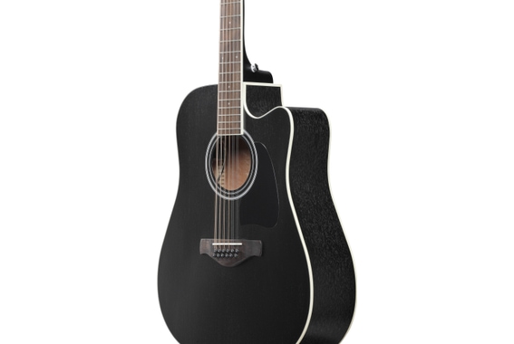 Ibanez AW8412CE-WK Weathered Black image 6