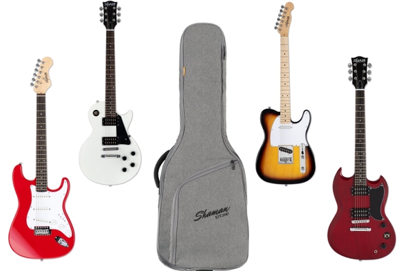 Shaman EGB-102 GY Premium-Line E-Gitaarhoes Grijs image 6