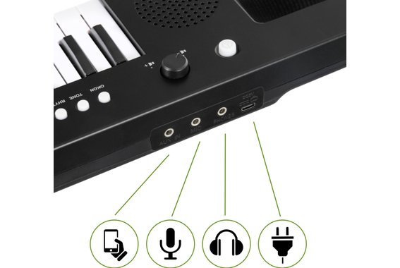 McGrey KT-3712 Clavier Pour Enfants Noir image 6