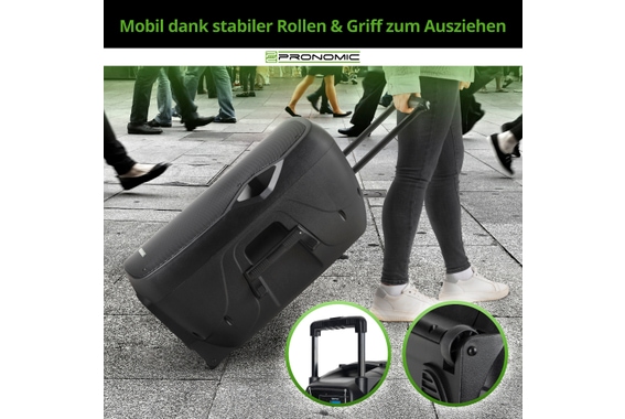 Pronomic MOVE 15MA-A Akku-Aktivbox 15"  - Retoure (Zustand: gut) image 6