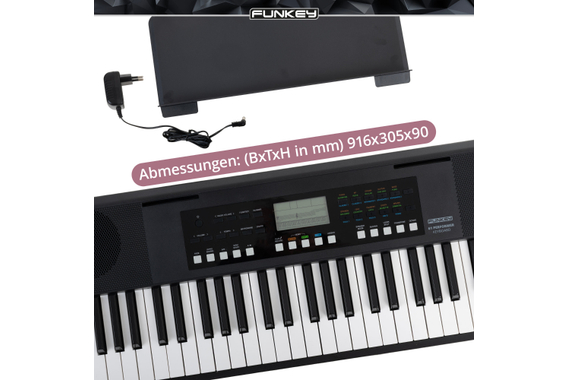 FunKey 61 Performer Noir Pack École image 6