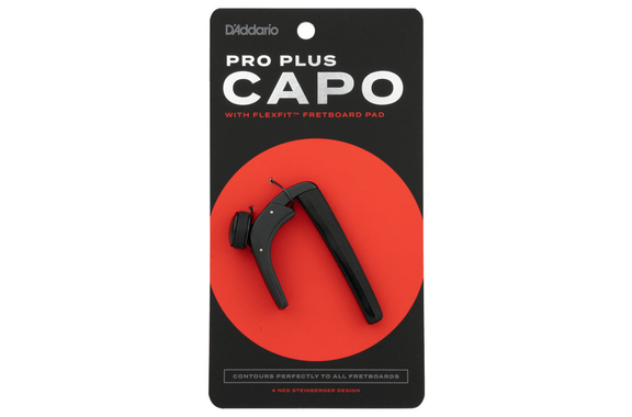 D'Addario PW-CP-19 Pro Plus Capo Black image 6