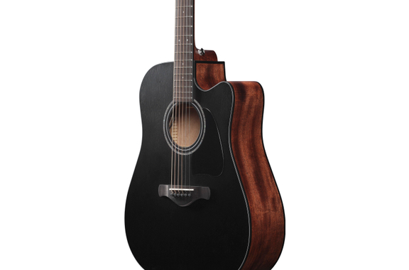Ibanez AW247CE-WKH Chitarra Western Weathered Black image 6