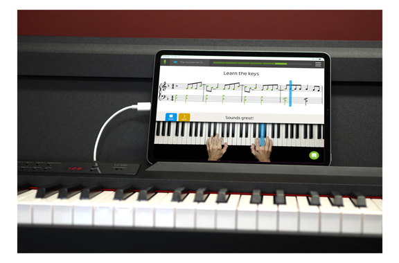 Korg LP-380U BK Piano Digital Negro image 6