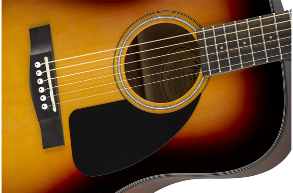 Fender CD-60 Dreadnought V3 Sunburst con Custodia image 6