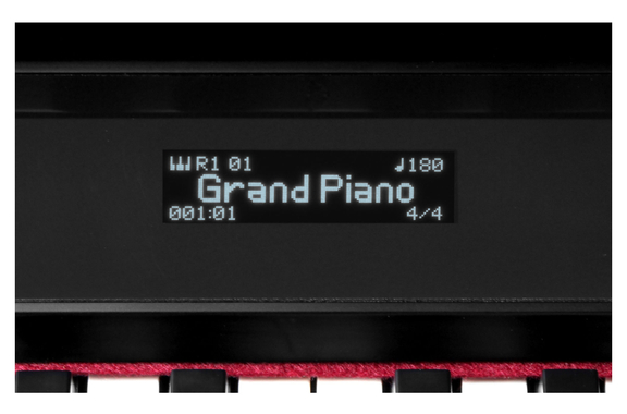 Classic Cantabile UP-1Plus SM Pianoforte Digitale Verticale Nero Opaco Set image 6