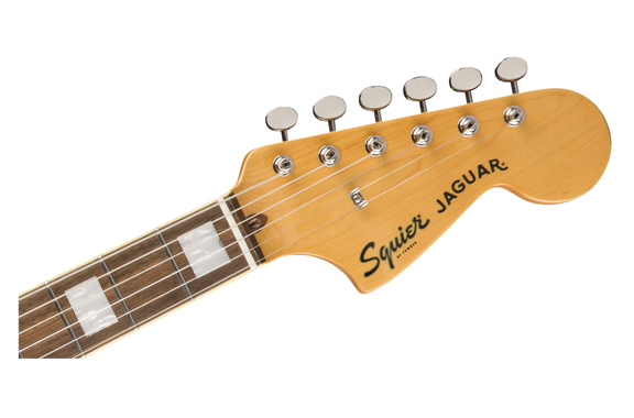Squier Classic Vibe '70s Jaguar LRL Surf Green Set con Gigbag image 6