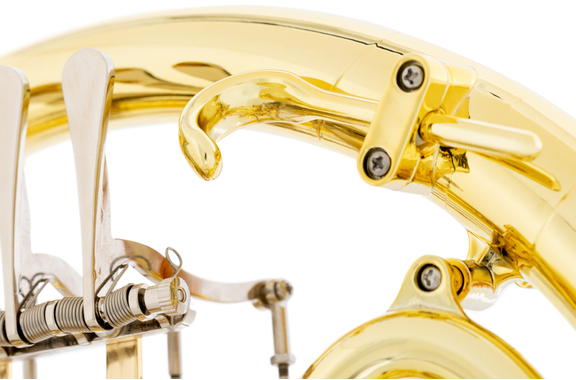 Classic Cantabile WH-30GD MardiBrass Kunststof Bb-hoorn Goud image 6