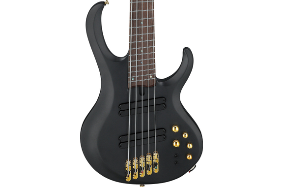 Ibanez BTB605LM-BKF BTB Electric Bass Black Flat image 6