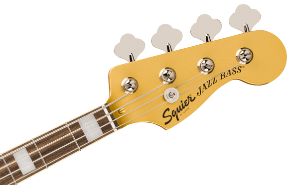 Squier Limited Edition Classic Vibe '70s Jazz Bass Aztec Gold image 6