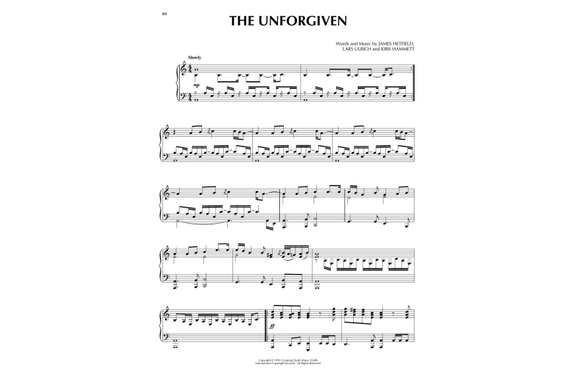 Metallica for Piano Solo image 6