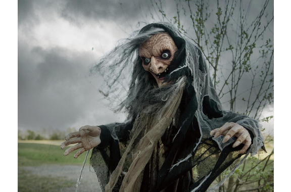 Europalms Halloween Strega Nahema Set Figura Con Interruttore A Pedale image 6