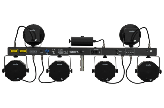 Eurolite LED KLS Laser Bar Next FX Licht + Stativ Set image 6