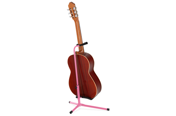 Classic Cantabile GS-30 PK Supporto per Chitarra (leggero) Rosa image 6