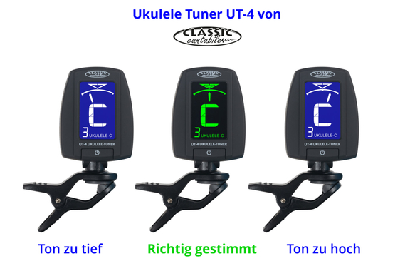 Classic Cantabile UT-4 Accordeur Clip Pour Ukulélés image 6