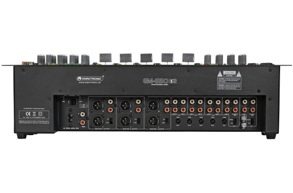 Omnitronic EM-650B MK2 Entertainment Mixer image 6