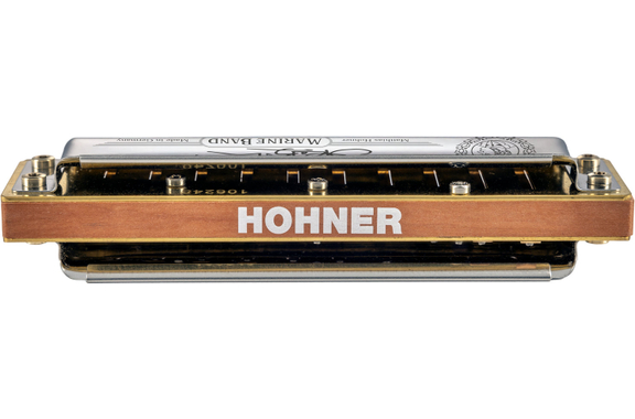 Hohner Marine Band Deluxe C Steve Baker Signatur Mundharmonika  - Retoure (Zustand: sehr gut) image 6
