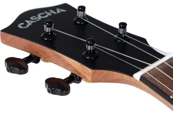 Cascha Tenor Ukulele Zebra Wood image 6